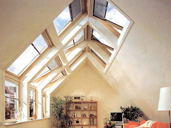 異形多組合天窗