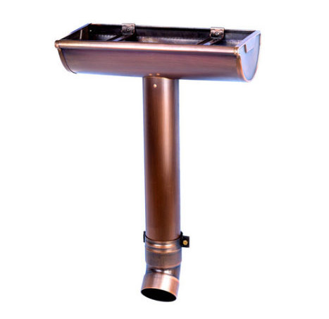 純銅落水檐溝 定制檐溝