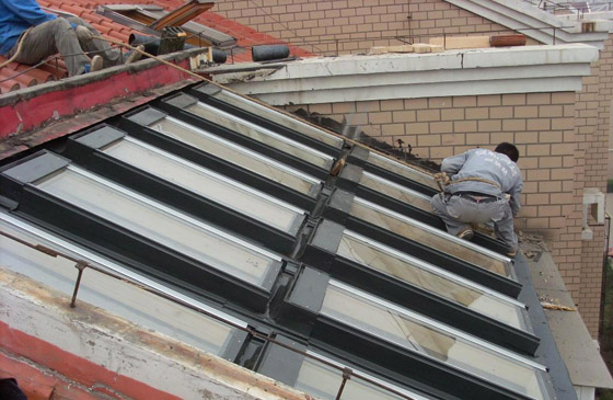 多組合木質天窗