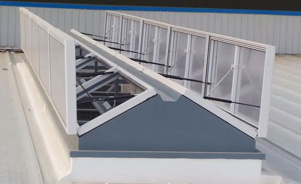 安徽三角型電動采光排煙天窗